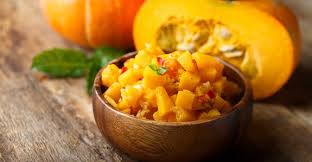 Pumpkin Aachar in a traditional glass jar